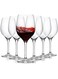 Large Wine Glass Set of 6 by 3Diamonds -Crystal Red Wine Glasses 465 ml (15 1/4 oz) -All-purpose Wine Glasses Set for Celebrations - Anniversary - Wine Glass Gift Set