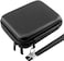Lacdo 2-in-1 External SSD Carrying Case for SanDisk Extreme Portable External SSD SDSSDE60-G25  G-Technology G-Drive Mobile SSD 250G 500G 1TB 2TB USB 3.1 USB-C Shockproof Protective Travel Bag Black