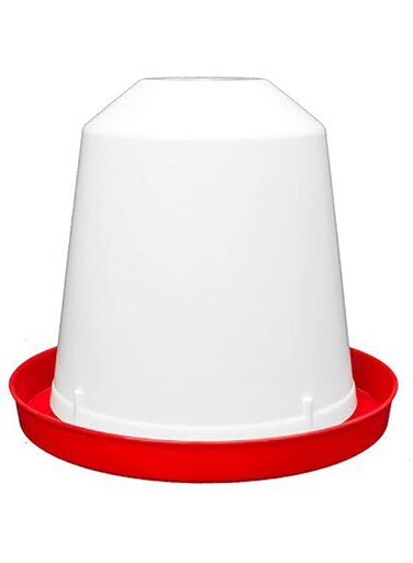 POLMARK C12.1 - 0.75L POULTRY DRINKER WHITE/RED - PM