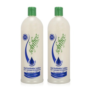 SOF N' FREE Sofn'free MoisturizerCurl Activator Lotion - 25.35 fl oz, 2 Pack