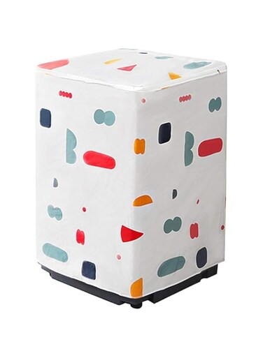 Washing Machine Cover,Washer Dryer Dustproof Waterproof Protection Case Cover Washing Appliance Protector(Top-loading)