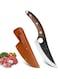 Astylway Chef Knife with Sheath Kitchen Knife Hand Forged Boning Knife Japanese Style Full Tang Butcher Meat Viking Knives for Home, Outdoor, Camping