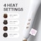 Wavytalk Pro Steam Straightener Brush, Steamline Pro 3 in 1 Straightening Brush, Steam Reduces Damage, Nourishes Hair, and Expedites Straightening, White
