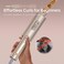 Upgraded Automatic Rotating Curling Iron - TYMO CurlPro Plus Long Barrel Curling Wand for Long Hair, Ceramic Hair Curler for Women, Anti-Scald, Tangle-Free, 600M Ionic, Dual Voltage, Gold, 25 mm
