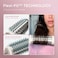 TYMO STYLUX Thermal Brush - Heated Round Curling Brush, Blowout Volumizer with Flexi-Fit Tech for Hair Styling, Curling Styler Tool, Hair Straightener and Curler 2 in 1, Dual Voltage, Gold, 44mm