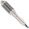 TYMO STYLUX Thermal Brush - Heated Round Curling Brush, Blowout Volumizer with Flexi-Fit Tech for Hair Styling, Curling Styler Tool, Hair Straightener and Curler 2 in 1, Dual Voltage, Gold, 44mm