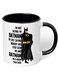 I am Batman!" Funny Quote - Perfect for your cuppa Coffee, Tea, Karak, Milk, Cocoa or whatever Hot or Cold Beverage you Drink! - 11 Oz - Black Handle &amp; Inside Colour