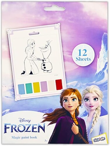 كتاب تلوين سكودل السحري المجمد، كتاب تلوين ورسوم متحركة للأطفال