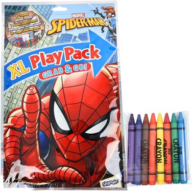 مجموعة ألعاب Skoodle Grab And Go Marvel Spider-Man XL