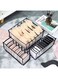 Home Mesh Underwear &amp; Socks Storage Box &acirc;&euro;&ldquo; 3-Piece Compartment Organizer Set for Closet &amp; Dorm