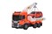 Smart Bebe Official Licensed Scania Tow Truck With Crane Toy, Kid&rsquo;S Friction Powered Tow Truck, Toy Tow Truck With Light And Sounds, BoysGirls Gifts