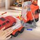 Smart Bebe Official Licensed Scania Tow Truck With Crane Toy, Kid&rsquo;S Friction Powered Tow Truck, Toy Tow Truck With Light And Sounds, BoysGirls Gifts