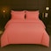 طقم غطاء لحاف مكون من 4 قطع - مقاس فردي، يتضمن غطاء لحاف واحد (150 × 200 سم)، وملاءة سرير واحدة (120 × 200 + 20 سم) و2 كيس وسادة (53 × 75 سم)