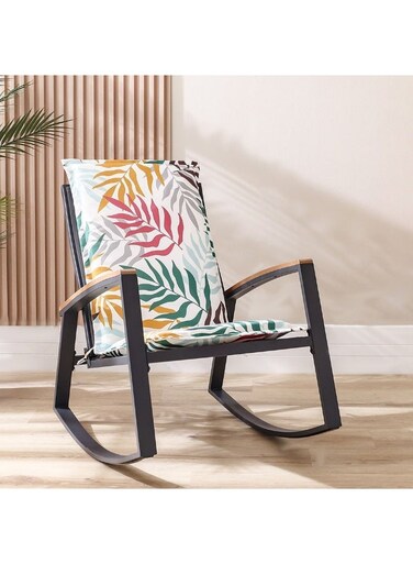 HOME High Back Cushion   Patio Throw Pillow Garden Farmhouse Decor   Decorative Cushion For Outdoor Seating Chair Sofa Swing Gazebo 115X47X4cm (Flap to Flap:120x50x4cm)-Print torresiana