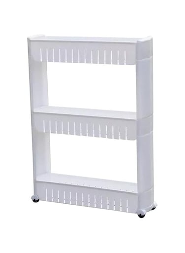 Dubai Gallery 3-Shelf Storage Rack White