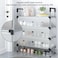 6-Tier Entryway Shoe Rack with Dustproof Doors, Multi-Layer Storage Organizer for Shoes/Toys - Space-Saving Cabinet for Hallway, Living Room, Closet