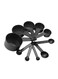 Measuring Spoon And Cup Set Black