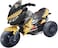 Lovely Baby LB 5188DX 12V Ride-On Bike for Kids, Leather Seat, EVA Wheels 2 Motors &ndash; Fun Ride-On for Ages 2-5 Years - Yellow