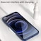Case for Realme C75 Liquid Gel Rubber Bumper Case with Soft Microfiber Lining Cushion Slim Hard Shell Shockproof Protective Cover for Realme C75 2024 (Blue)