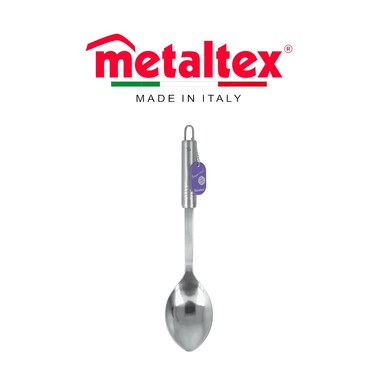 Metaltex Imperial Serving Spoon 32cm &ndash; Stainless Steel with Ergonomic Handle, Beginner Series