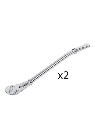 Straw/Filter/Spoon Silver 0.07kg