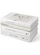 THE WHITE SHOP 4PCS Decorative Books,Modern Fashion Decorative Books Set for Hardcover Home Decor， Fake Book Decoration for Coffee Table Bookshelf Display