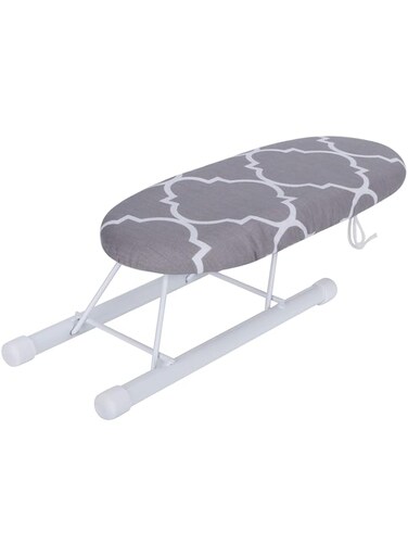 Folding Ironing Board, Ironing Table, Space‑Saving Smooth Thickened (Classic grid)