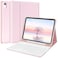 ZOOMEE Keyboard Case for iPad 10th Generation 10.9 Inch 2022- Lightweight Smart Cover with Auto Wake/Sleep Function- Detachable Wireless Keyboard Case for iPad 2022 10th Generation - Pink