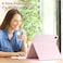 ZOOMEE Case for iPad for iPad 10th Gen 10.9 inch (2022) and iPad 11th (A16, 2025) Case with Keyboard - Backlit Detachable, Folio Cover with Pencil Holder Pink