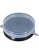 Dubai Gallery 6-Piece Vacuum Seal Bowl Cover Clear 25X20X4Centimeter