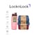 LocknLock Eco Square Food Container 3-pcs Set &ndash; Airtight, Leak-Proof, Microwave, Freezer &amp; Dishwasher Safe &ndash; Assorted Colors