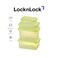 LocknLock Fresh Blocks 4-Piece Container Set &ndash; 31-Day Freshness Solution, Antibacterial, Airtight &amp; Stackable