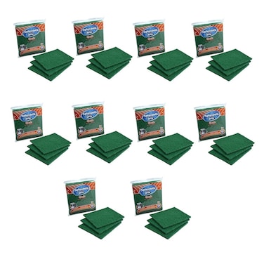 Arix Splendelli Classic Scouring Pad (Pack of 10 x 3pcs) &ndash; Heavy-Duty Stainless Steel Scrubber