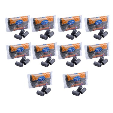 Arix Splendelli Ultrafine Steel Wool Rolls (Pack of 10 x 12pcs) &ndash; Professional-Grade Cleaning &amp; Surface Prep Solution