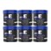 Elegance E-Series Vitamin Gel &ndash; Blue, 250ml (Pack of 6) &ndash; Strong Hold, Pro-VB-5, Flake-Free Shine &amp; Volume