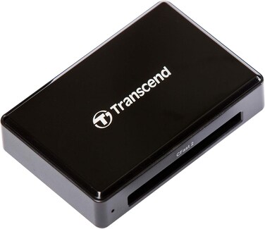 Transcend TS RDF2 CFast 2.0 Card Reader, Black