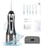 Water Dental Flosser, Cordless Oral Irrigator,Rechargeable Teeth Cleaners for Braces Oral Care,Waterproof and Portable for Travel with 6 Nozzles
