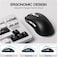 EPOMAKER Click Lite Wireless Gaming Mouse 800 to 12000 DPI Adjustable PAW3311 Sensor 500mAh 59g 2.4G Bluetooth USB-C Rechargeable with 5 Programmable Buttons for PC Mac Linux (Black)