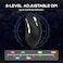 EPOMAKER Click Lite Wireless Gaming Mouse 800 to 12000 DPI Adjustable PAW3311 Sensor 500mAh 59g 2.4G Bluetooth USB-C Rechargeable with 5 Programmable Buttons for PC Mac Linux (Black)