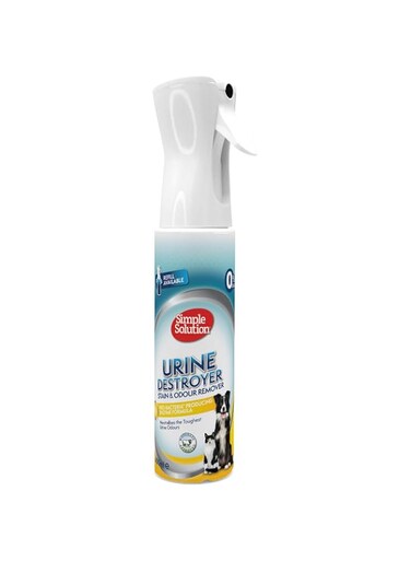 Simple Solution Urine Destroyer Stain and Odour Remover with Spray Flairosol for Cats and Dogs 400 ml