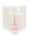 Vsell24&trade; 50Pc Disposable Paper Ice Cream Cups Dessert Bowls For Frozen Yogurts, Soup, White 8oz