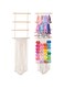Headband Holder, (13 x 50 Inch) Hair Bow Organizer Macrame Bow Holder Baby Headband Organizer Hair Clip Organizer Bow Display Holder Macrame Clip Holder Hair Bow Storage for Door Boho Wall Room