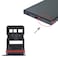 For ZTE nubia RedMagic 7s Pro NX709S SIM Card Tray + SIM Card Tray &ndash; Black