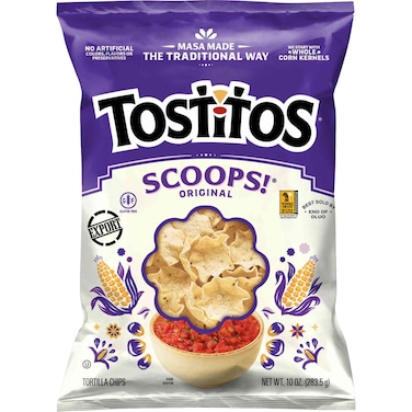 Tostitos Scoops Tortilla Chips, 283.5g