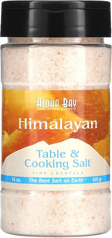 Aloha Bay Fine Table and Cooking Himalayan Salt (15oz)