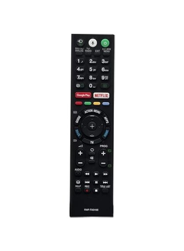 RMF-TX310E Replacement Remote Control for Sony LED LCD TV - Compatible with KD-43XF8096, KD-43XF8505, KD-43XF8577, KD-43XF8588, KD-43XF8596, KD-43XF8599, KD-43XF8796