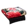 STARGOLD Korea Quality Luxury Blanket Set Of 4 Pieces King Size Double Ply Embossed Design Bedspread, Blanket, Pillow Cases SG-BLC640