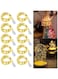 SKEIDO 10 PACK Micro LED Fairy Lights Battery Powered, 20 LEDs Small Fairy Lights Copper Wire String Lights for DIY Bedroom Wedding Christmas Decor(Warm white light)