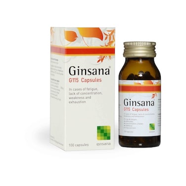 Ginsana Capsules 100's