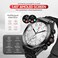 Swiss Military DOM6 Smartwatch 1.43" AMOLED, Bluetooth Calling, Multi Language, Health &amp; Sports Tracking, Wireless Charging, 7 Days Battery, IP67, iOS/Android Compatible,Gun Metal Frame &amp; Strap